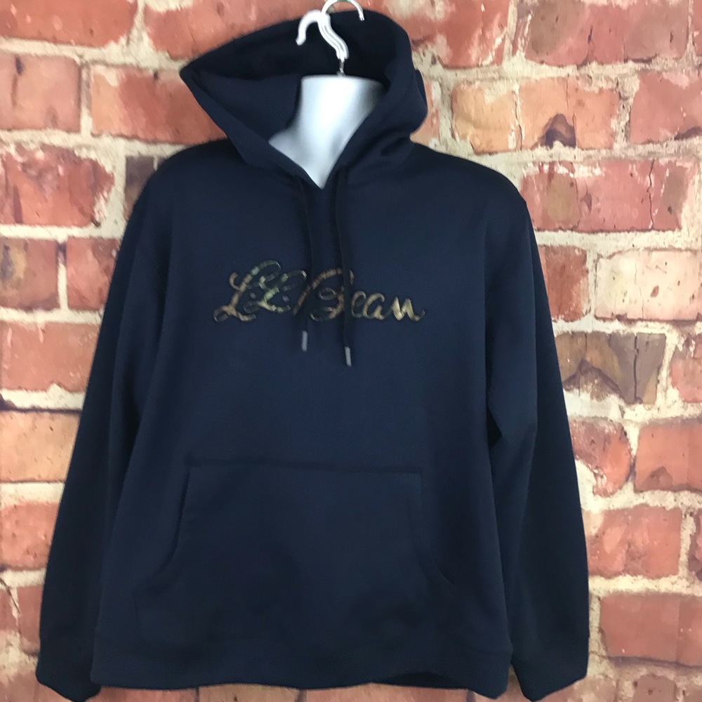LL Bean Pullover Hoodie Sweatshirt Mens Size XL